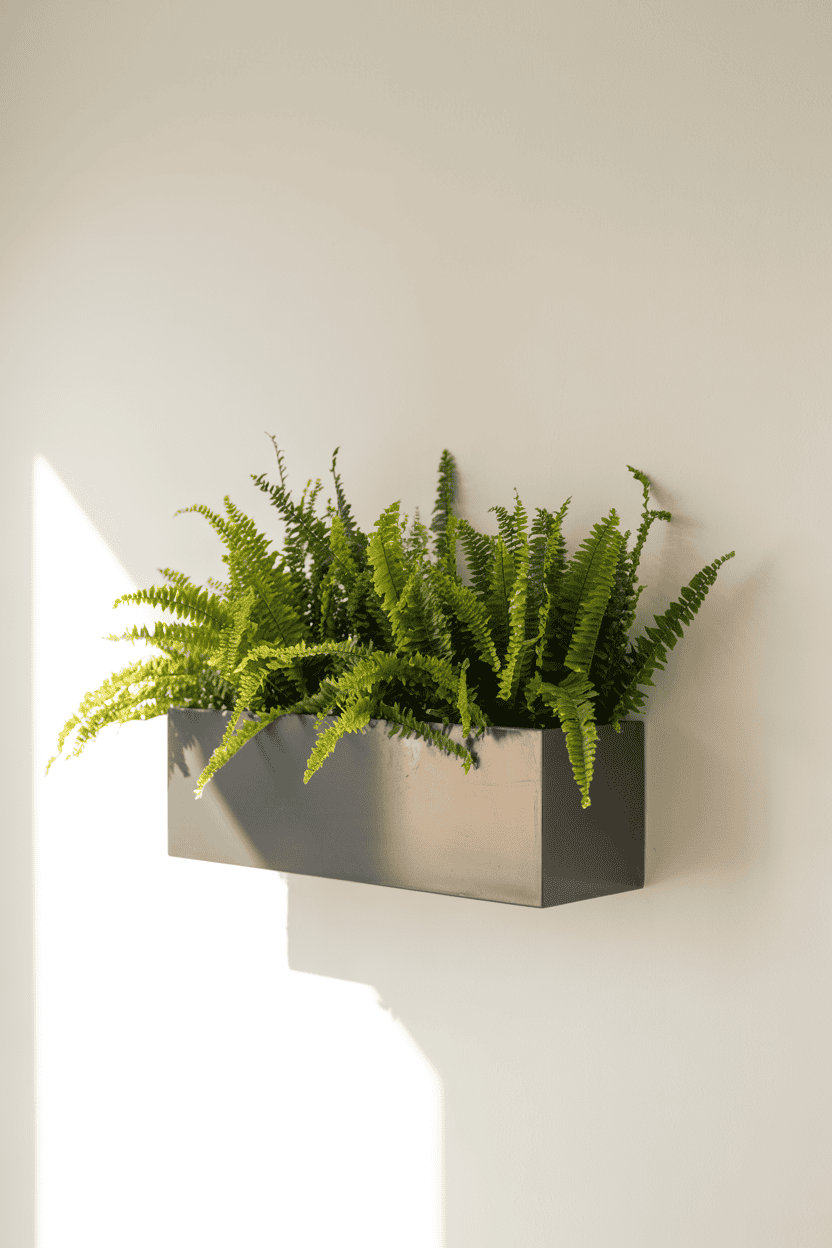 Muur plantenbak inspiratie
